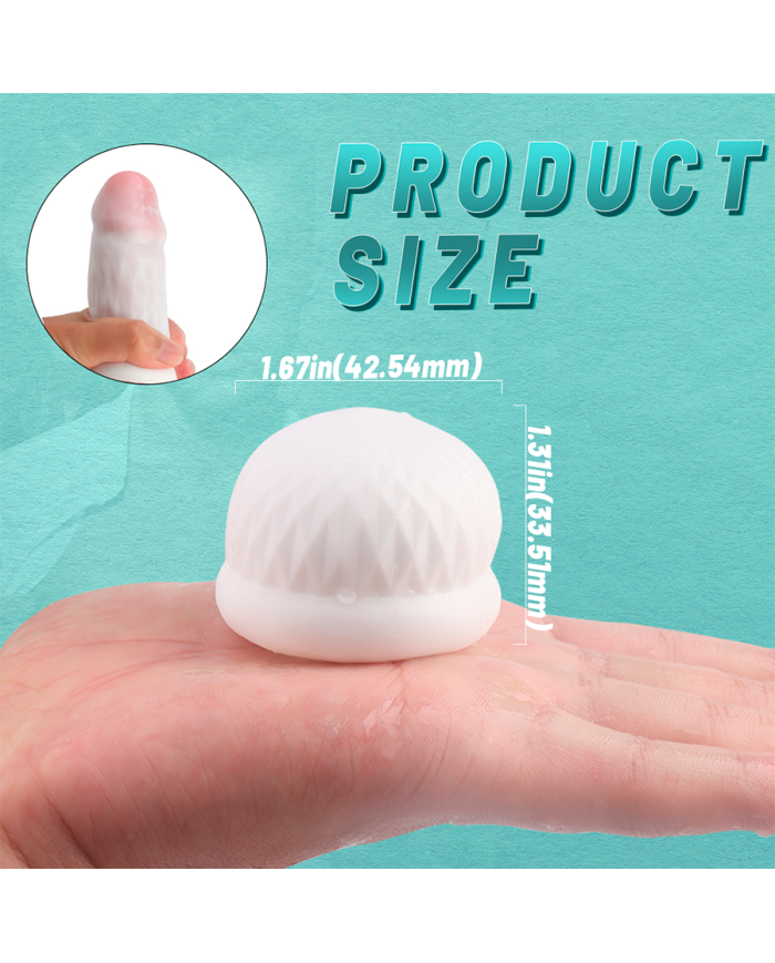 Jelly II Funda Para la Cabeza del Pene