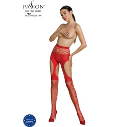 PASSION - ECO COLLECTION BODYSTOCKING ECO S005 ROJO