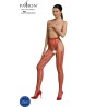 PASSION - ECO COLLECTION BODYSTOCKING ECO S007 ROJO