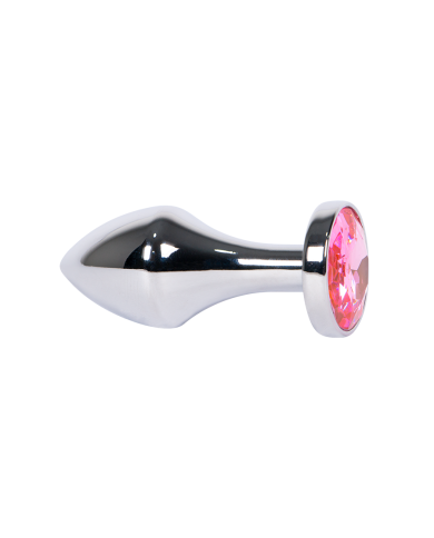 Plug Anal Long Gema Rosa