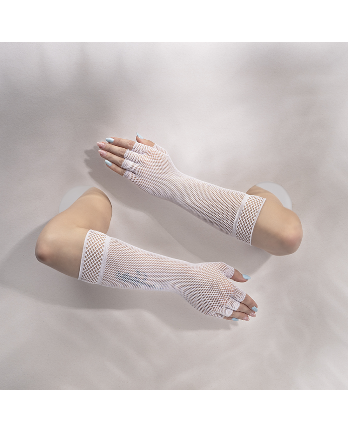 Guantes de Malla Lamarr color Blanco