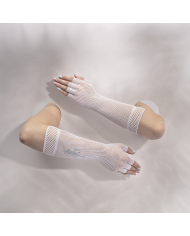 Guantes de Malla Lamarr color Blanco