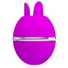 PRETTY LOVE - VIBRADOR DE SILICONA REDONDO GEMINI BALL MORADO