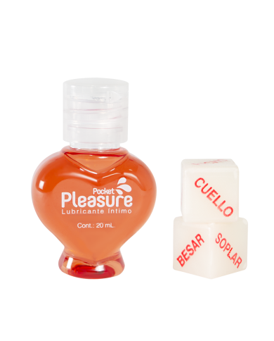 Lubricante Íntimo Fresa x 20 ml by Pocket Pleasure