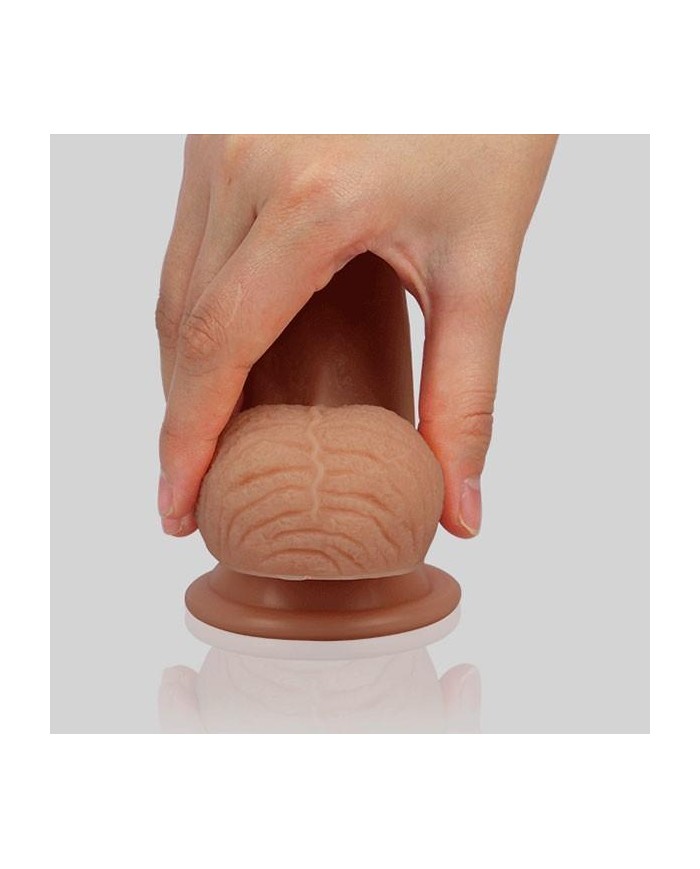 8'' Dual Layered Liquid Silicone Brown