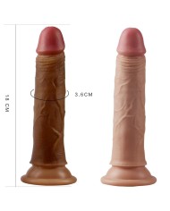 Dildo Silicone 7'' Dual layered