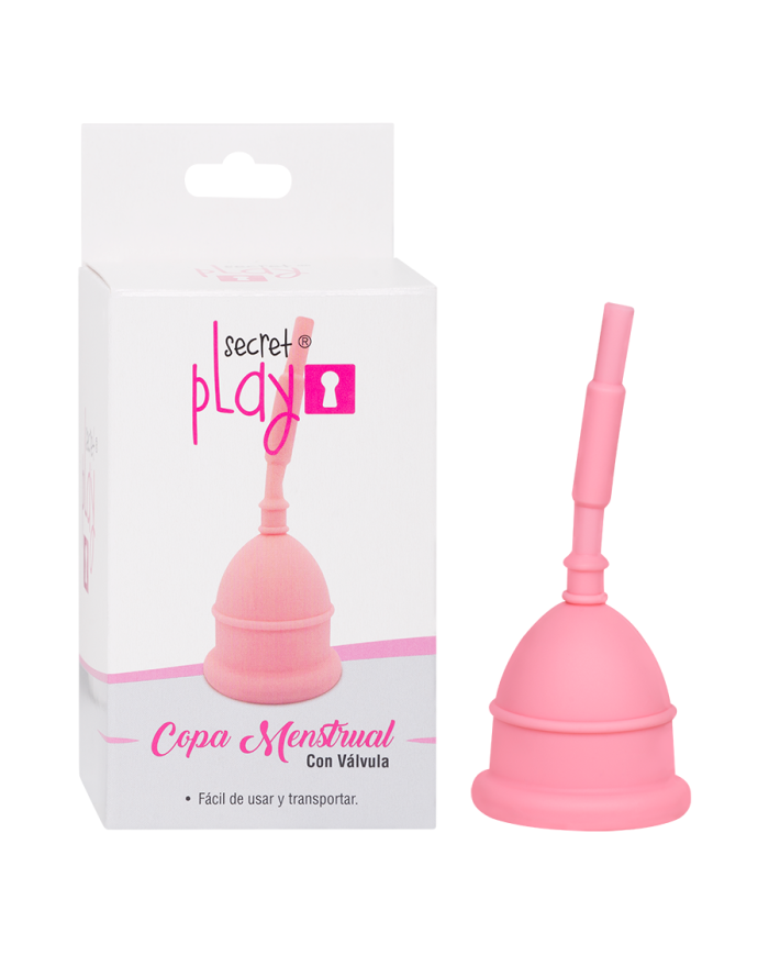 Copa Menstrual con Válvula