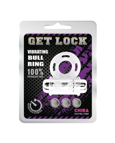 Anillo Vibrador Bull Ring Clear