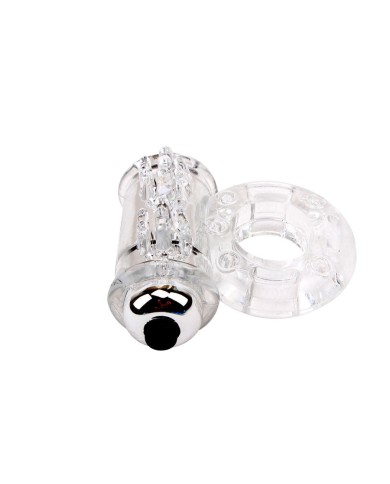 Anillo Vibrador Bull Ring Clear