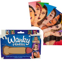 SPENCER & FLEETWOOD - WANKY HANKIES 7 PAÑUELOS EXTRA GRANDES MUJERES