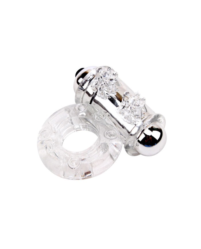 Anillo Vibrador Bull Ring Clear