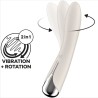 SATISFYER - SPINNING VIBE 1 VIBRADOR ROTADOR G-SPOT BEIGE