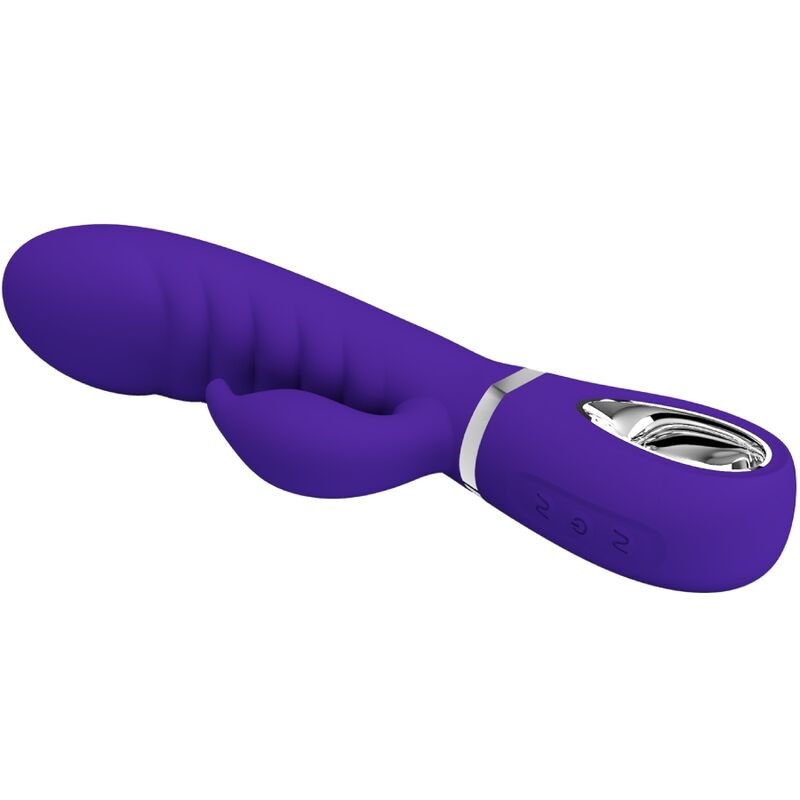 PRETTY LOVE - PRESCOTT VIBRADOR PUNTO G MULTIFUNCIÓN LILA