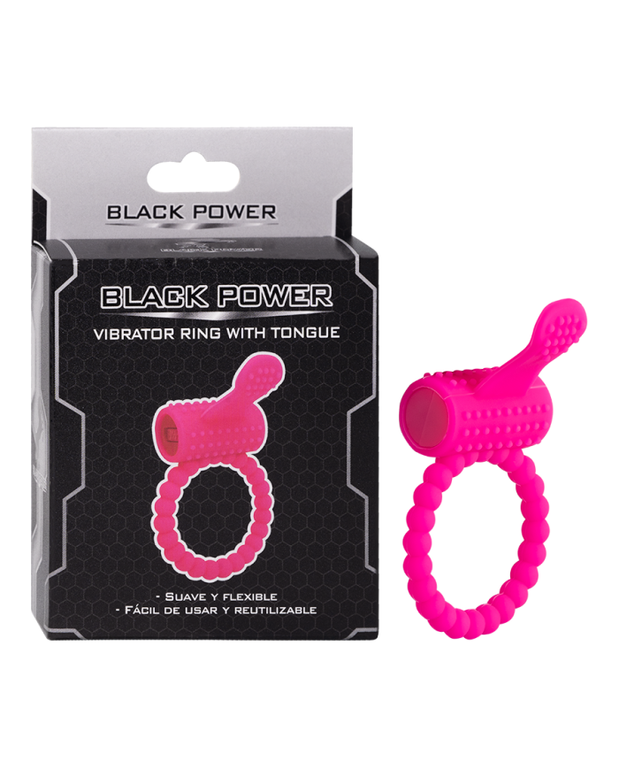 Anillo Vibrador Ring With Tongue
