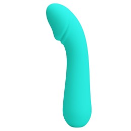 PRETTY LOVE - CETUS VIBRADOR RECARGABLE VERDE AGUA