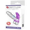 PRETTY LOVE - ANILLO VIBRADOR SILAS 7 VIBRACIONES SILICONA LILA