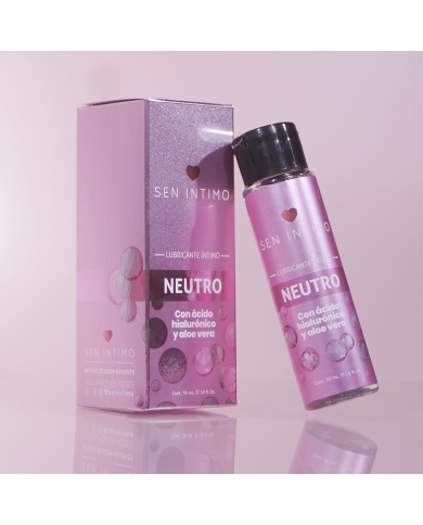 Lubricante Neutro con Ácido Hialurónico y Aloé x 55 ml by Sen Ìntimo