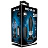 MR PLAY - PLUG CON BOLAS ROTADORAS NEGRO CONTROL REMOTO