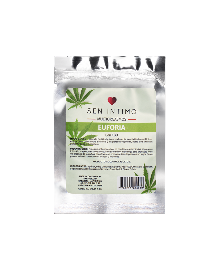 Multiorgasmos Euforia con CBD x 7 ml by Sen Íntimo