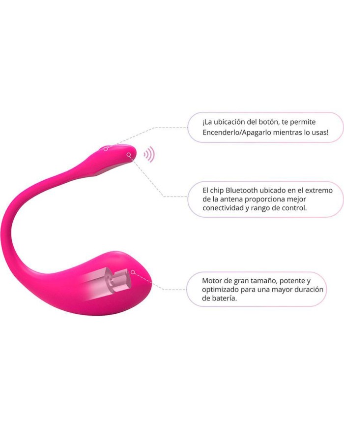 Vibrador Lush 2 Controlado por APP Global By Lovense
