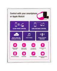 Vibrador Lush 2 Controlado por APP Global By Lovense