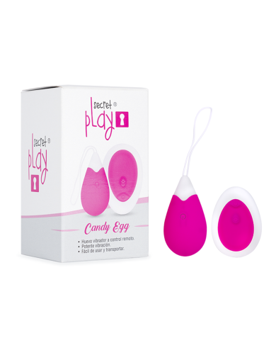Huevo Vibrador Candy a Control Remoto