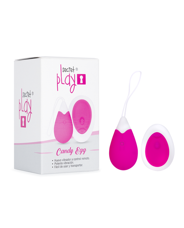 Huevo Vibrador Candy a Control Remoto