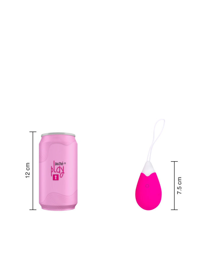 Huevo Vibrador Candy a Control Remoto