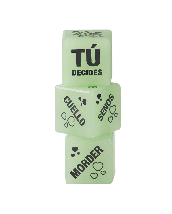 Dados Penitencia Luminosos X3