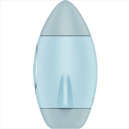 SATISFYER - MISSION CONTROL AZUL VIBRADOR PEQUEÑO DE DOBLE IMPULSO