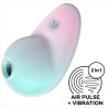 SATISFYER - PIXIE DUST AZUL ESTIMULADOR AIR PLUSE