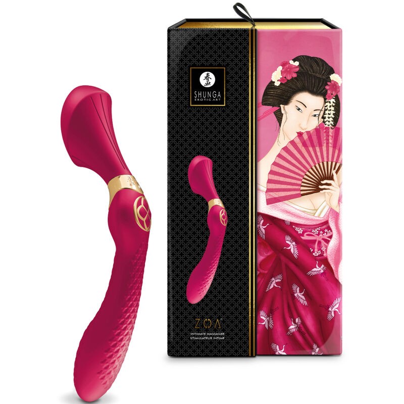 SHUNGA - ZOA MASAJEADOR INTIMO FUCSIA