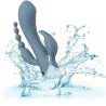 CALIFORNIA EXOTICS - VIBRADOR TRIPLE ÉXTASIS GRIS