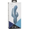 CALIFORNIA EXOTICS - VIBRADOR TRIPLE ÉXTASIS GRIS