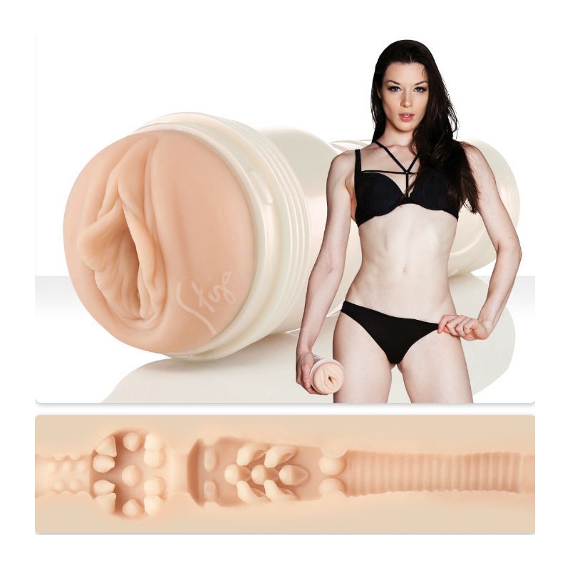 FLESHLIGHT - VAGINA STOYA DESTROYA + UNIVERSAL LAUNCH + LUBRICANTE AQUA QUALITY 50 ML