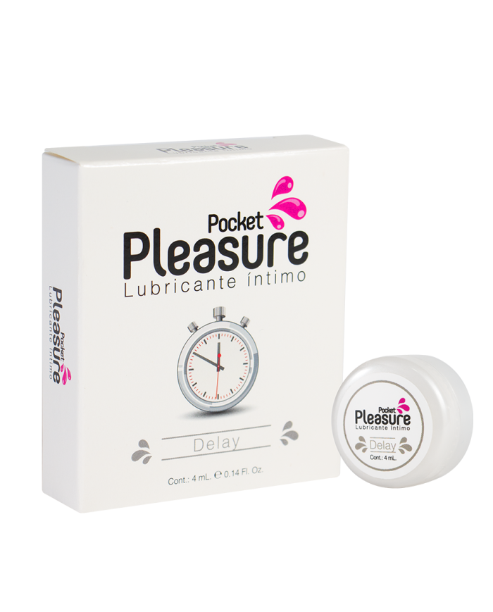 Lubricante Íntimo Delay x 4 ml en Gel by Pocket Pleasure