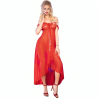 CHILIROSE - CR 3716 BABYDOLL LARGO ROJO S/M