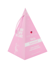 Vela Sensual Masajes Pirámide x 25 ml by Sen Íntimo