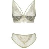 LIVCO CORSETTI FASHION - PINE LC 90667 SUJETADOR + PANTY KHAKI L/XL