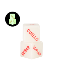 Lubricante íntimo Frambuesa + Dados Eróticos x 20 ml by Pocket Pleasure