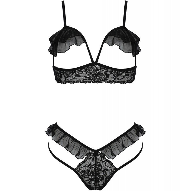 PASSION - DOLLY SET DOS PIEZAS NEGRO L/XL