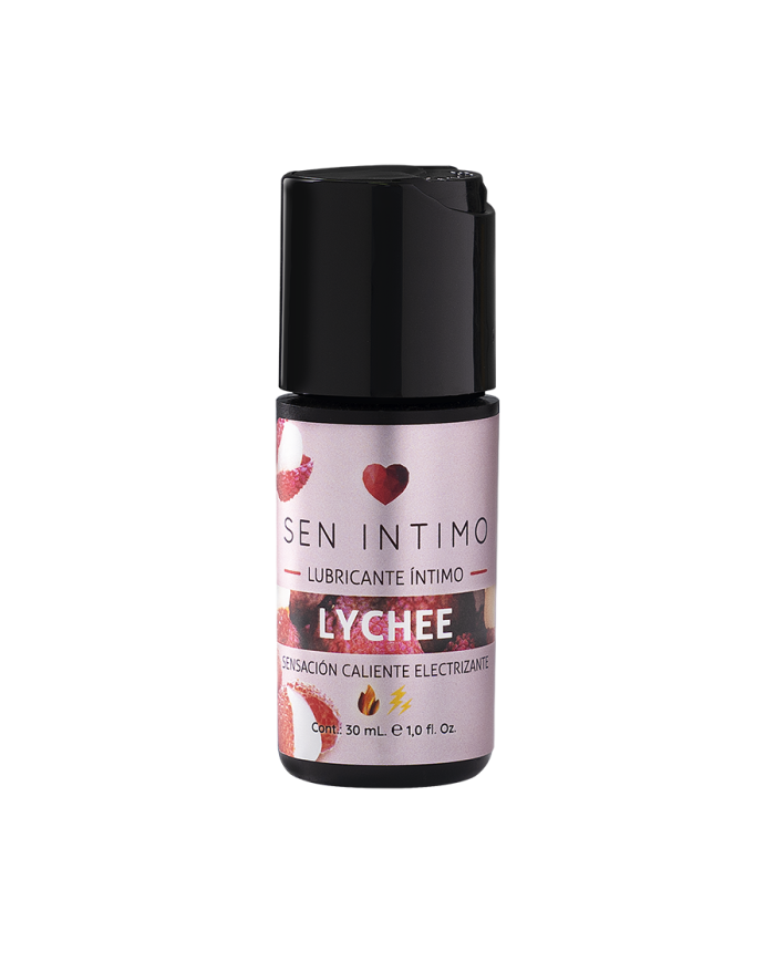 Lubricante Íntimo Lychee Sensación Caliente Electrizante x 30 ml by Sen Íntimo