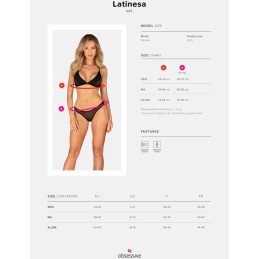 OBSESSIVE - LATINESA SET DOS PIEZAS M/L