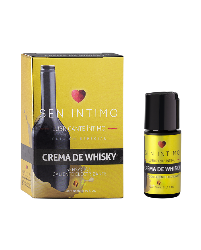 Lubricante Íntimo Crema de Whisky Sensación Caliente electrizante x 30 ml by Sen Íntimo