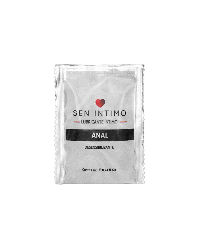 Lubricante Íntimo Anal Desensibilizante en Sachet x 7 ml  by Sen Íntimo