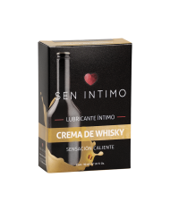Lubricante Íntimo Crema de Whisky Sensación Caliente x 30 ml Sen Íntimo