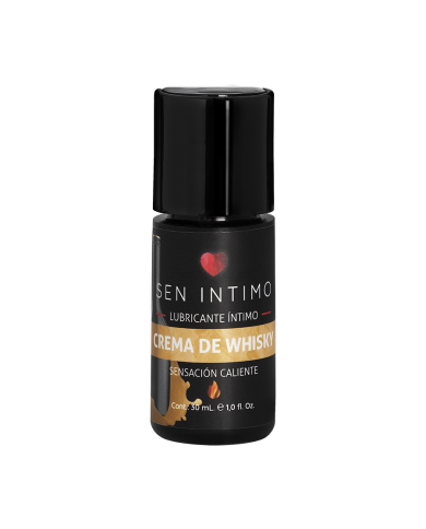 Lubricante Íntimo Crema de Whisky Sensación Caliente x 30 ml Sen Íntimo