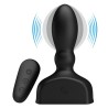 MR PLAY - PLUG ANAL HINCHABLE NEGRO CONTROL REMOTO