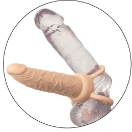 CALIFORNIA EXOTICS - PERFORMANCE MAXX DOBLE PENETRADOR RECARGABLE PIEL CLARO