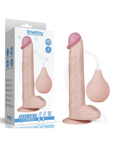 Dildo Squirt 11" Extreme Flesh